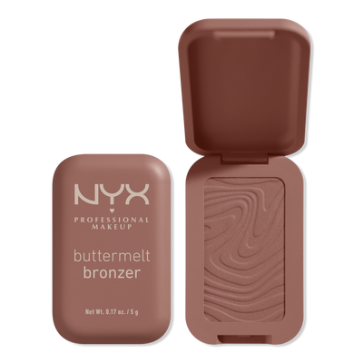 NYX Professional Makeup Buttermelt Pressed Powder Natural Finish Bronzer