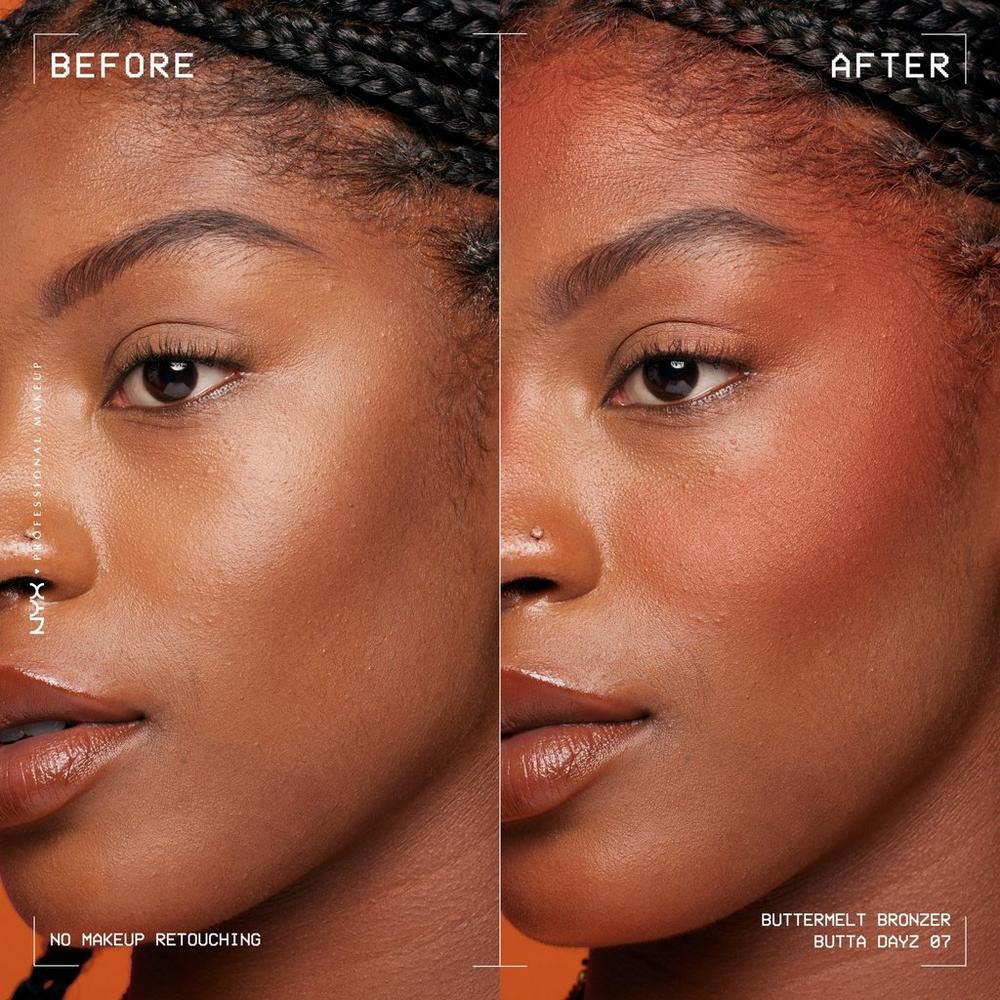 Buttermelt Pressed Powder Natural Finish Bronzer