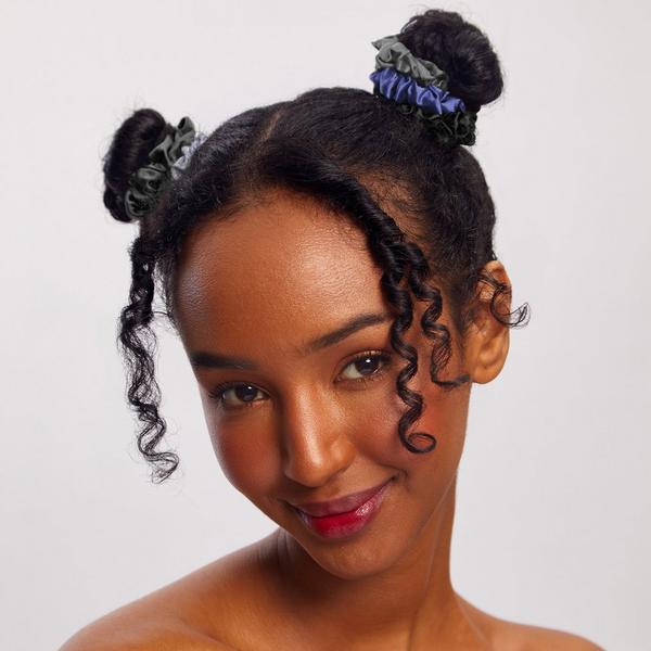 Kitsch Satin Petite Scrunchies Set #5