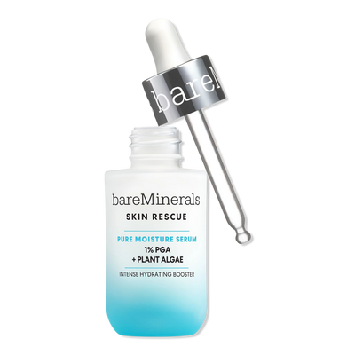 bareMinerals SKIN RESCUE Pure Moisture Serum with 1% PGA and Plant Algae