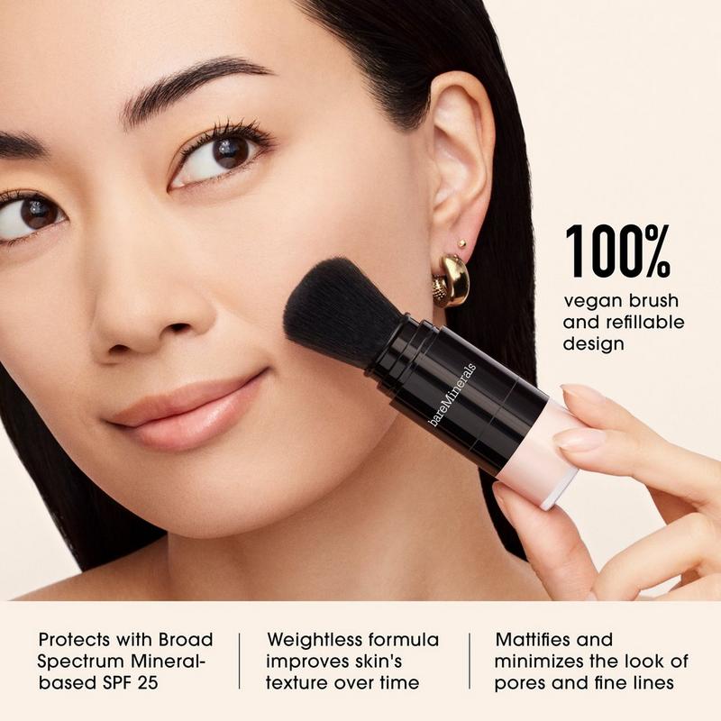 bareMinerals - 0.18 oz ORIGINAL​ Mineral Veil​ Set + Protect Talc