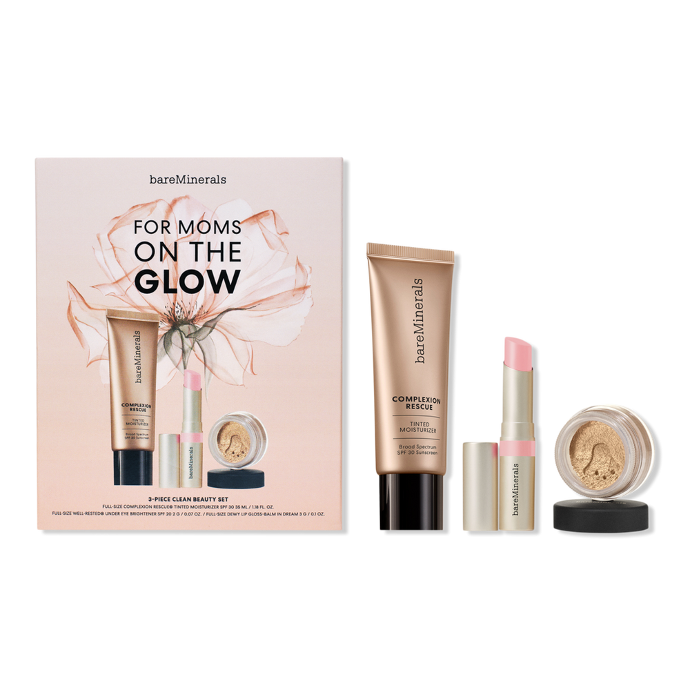 bareMinerals For Moms On The Glow 3-Piece Beauty Set