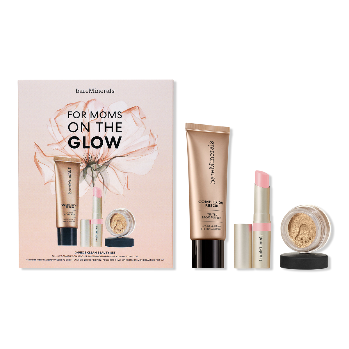 Outlets Mineral Air 3 Piece Complexion Starter Kit - Shade Bisque