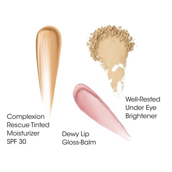 bareMinerals 3-Piece COMPLEXION RESCUE Tinted Moisturizer, Concealer and Lip Balm Makeup Gift Set #3