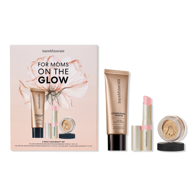 bareMinerals 3-Piece COMPLEXION RESCUE Tinted Moisturizer, Concealer and Lip Balm Makeup Gift Set