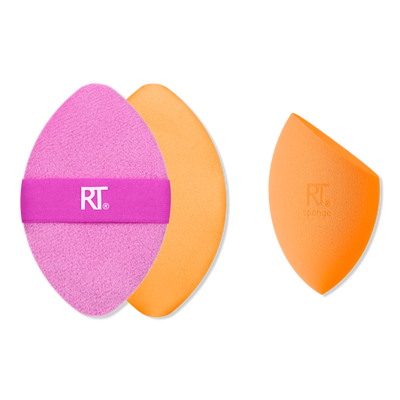 Real Techniques Miracle Complexion Sponge + Miracle 2-In-1 Powder Puff