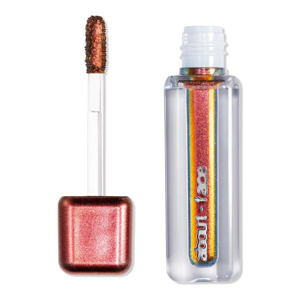 About-face Holographic Eye Paint - Total Eclipse In Black