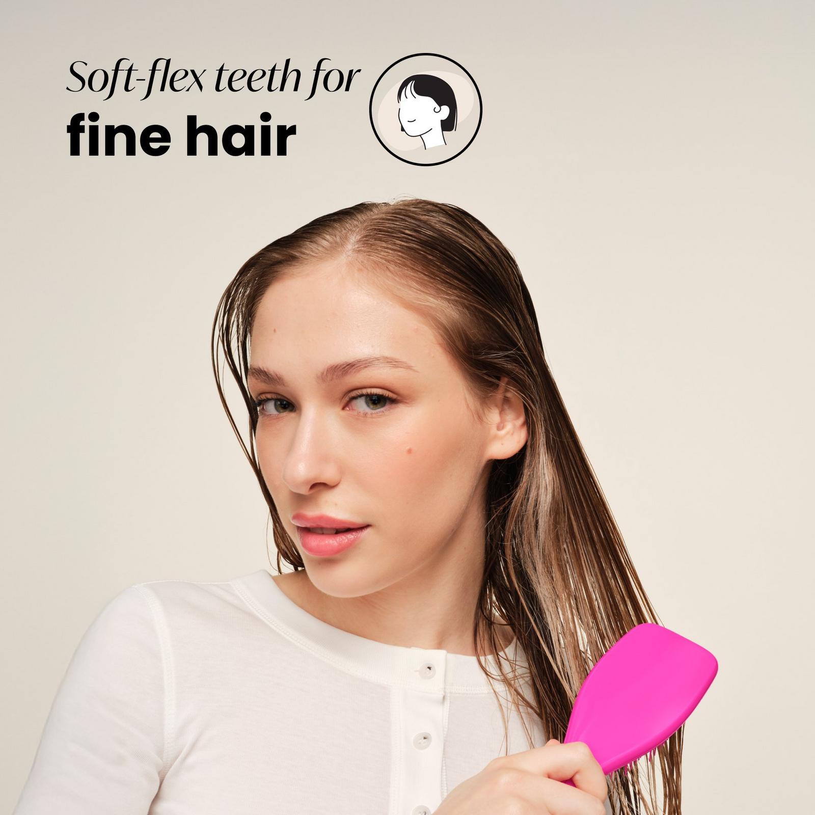 The Ultimate Detangler for Fine & Fragile Hair - Runway Pink