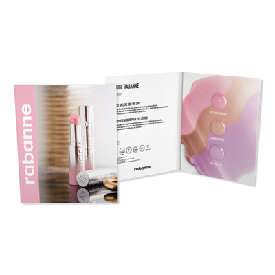Rabanne Free Lovebalm Hydrating Lip Balm sample with $50 select brand purchase