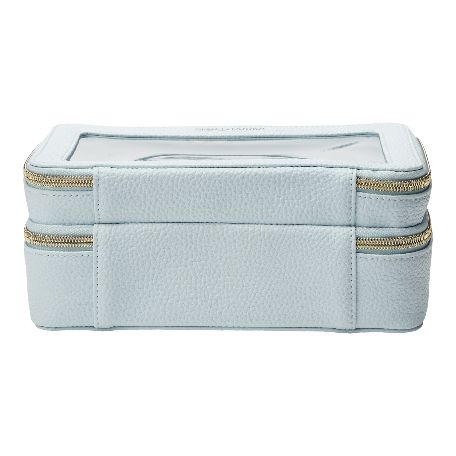Blue Double-Zipper Organizer