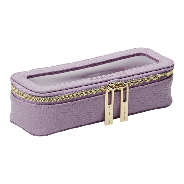 Tartan + Twine Purple Pencil Case #2