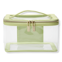 Lime Green Train Case