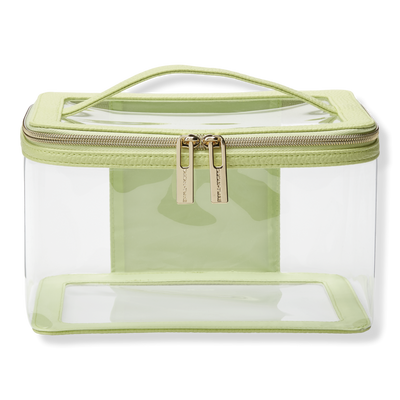 Tartan + Twine Lime Green Train Case