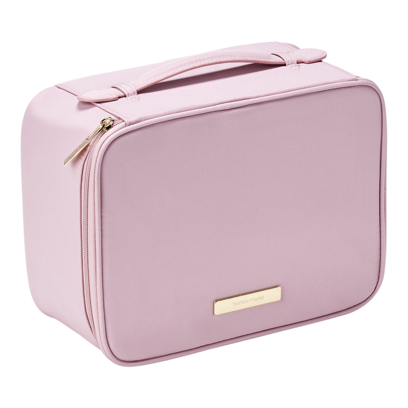Pink 4 Piece Makeup Organizer