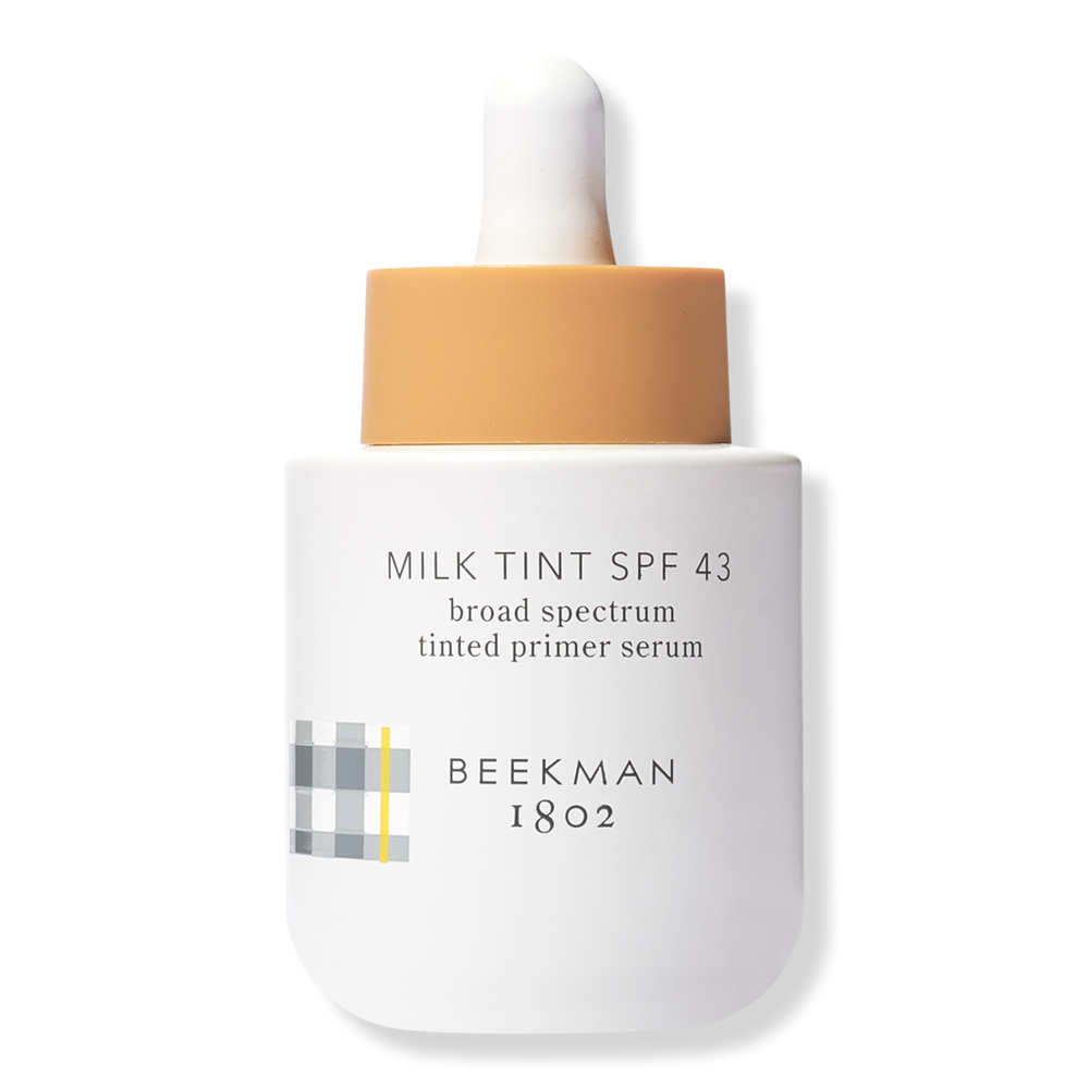 Beekman 1802 Milk Tint Spf 43 Tinted Primer Serum - Tan In Brown