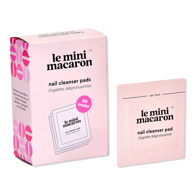 Le Mini Macaron Manicure Nail Cleanser Prep Pads