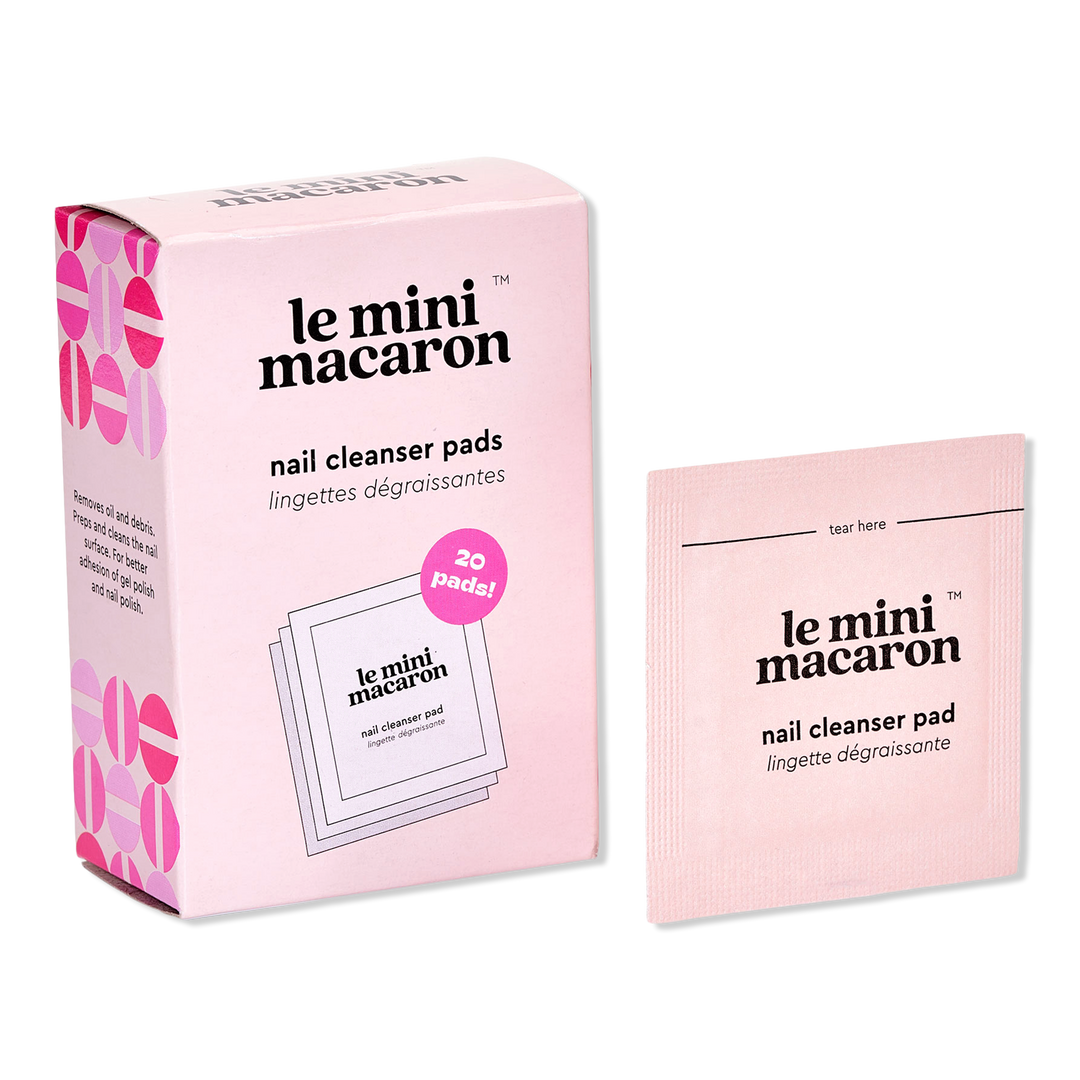 Le Mini Macaron Manicure Nail Cleanser Prep Pads #1