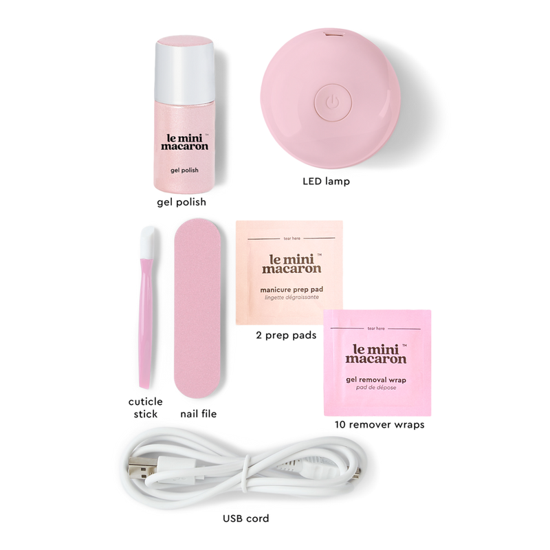 Le Mini Macaron 1-Step DIY Glossy Gel Manicure Kit #4