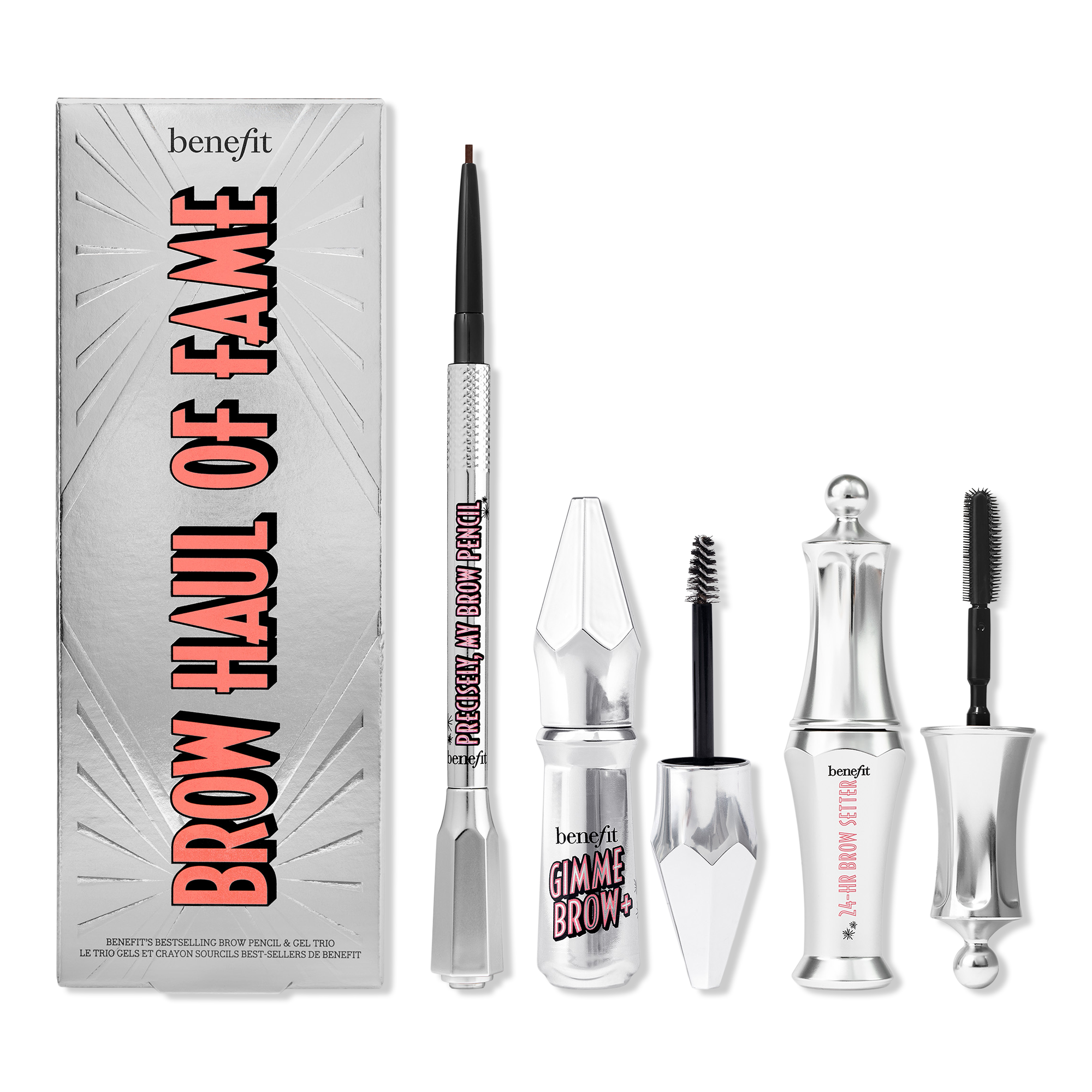 Benefit Cosmetics Brow Haul of Fame Brow Pencil & Gel Value Set #1