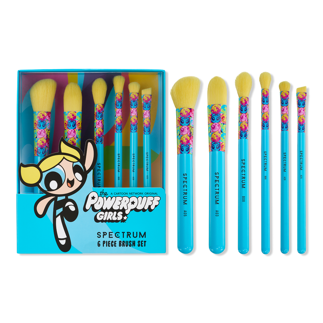 Spectrum The Powerpuff Girls Bubbles 6-Piece Makeup Brush Set #1