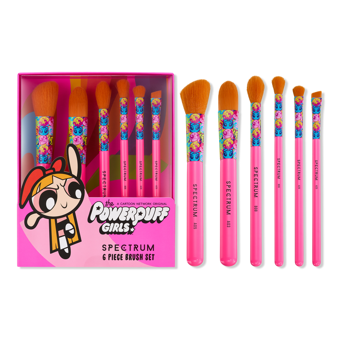 Spectrum The Powerpuff Girls Blossom 6-Piece Makeup Brush Set #1