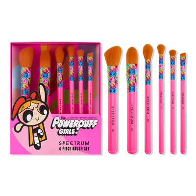 Spectrum The Powerpuff Girls Blossom 6-Piece Makeup Brush Set