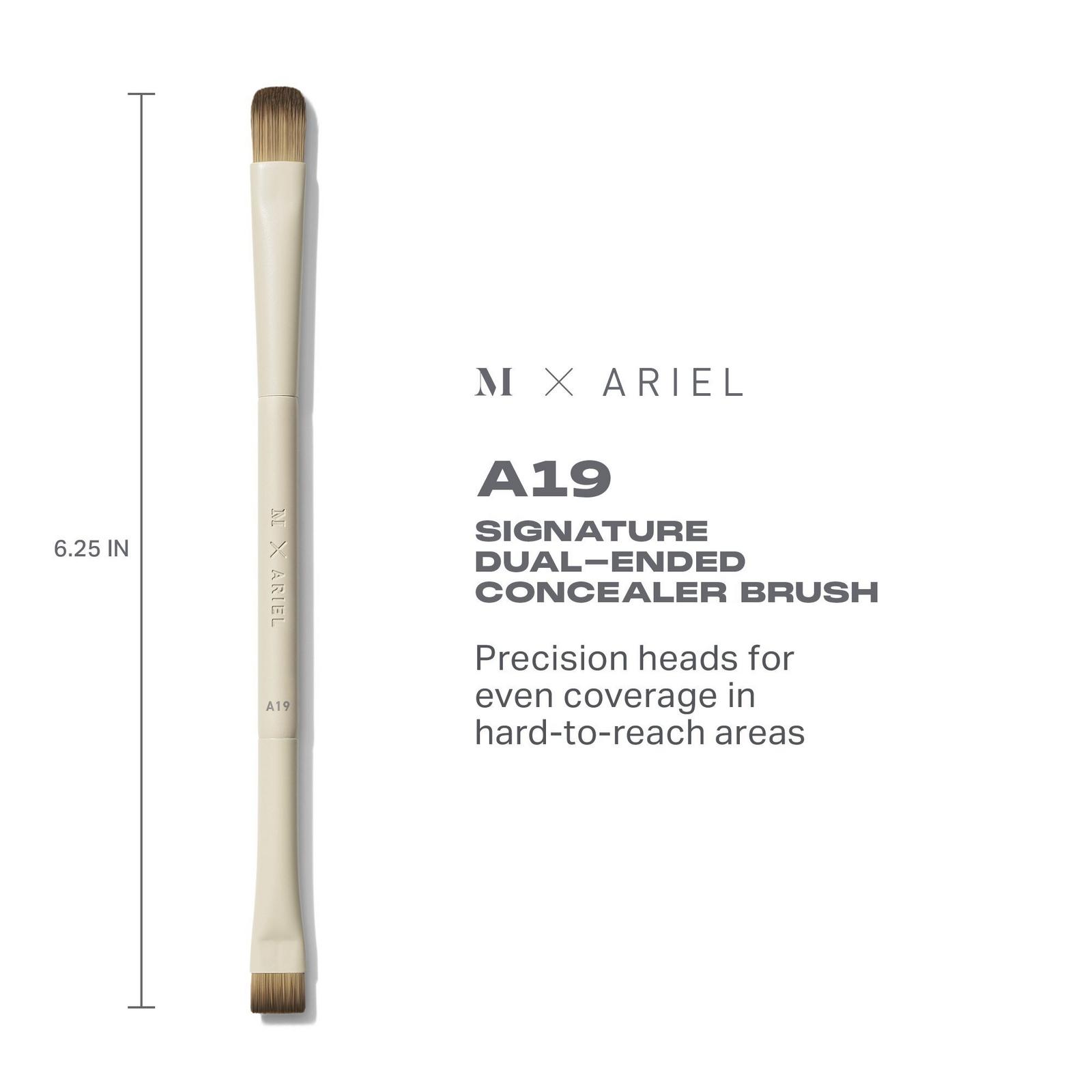 Morphe X Ariel A19 Signature Dual-Ended Concealer Brush