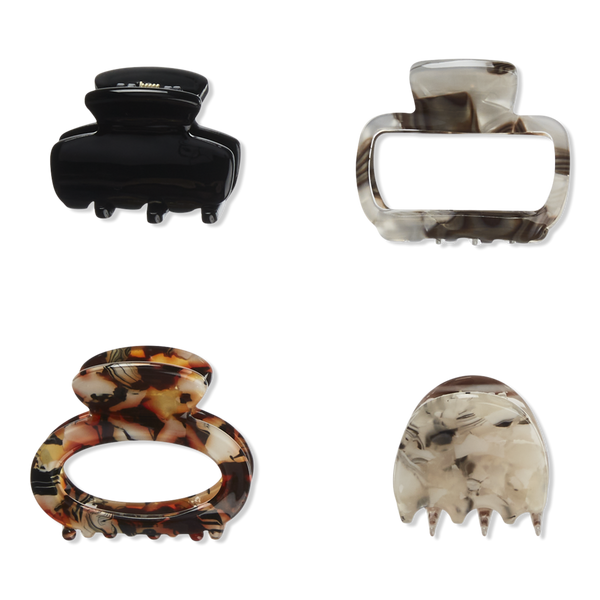 Scünci PRIMP Mix Acrylic Claw Clips - Tort #1