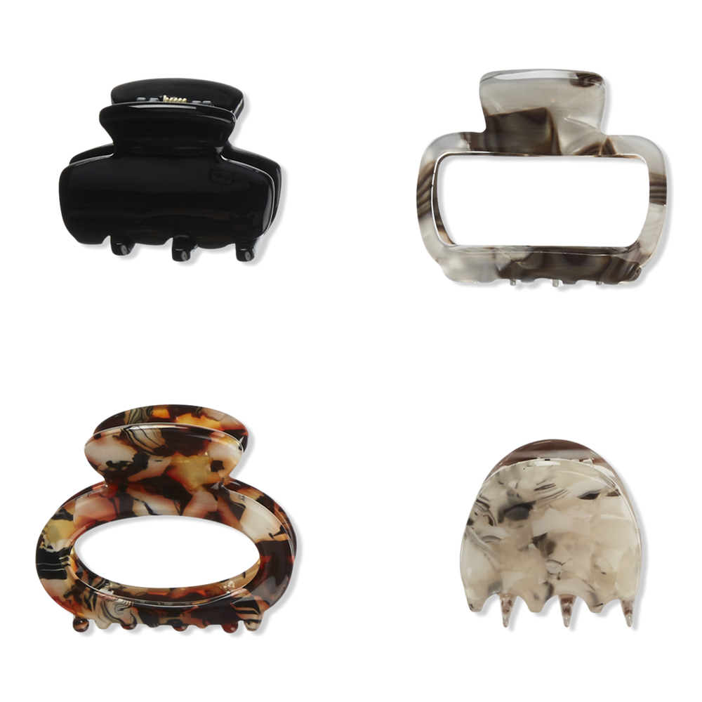 Scünci Primp Mix Acrylic Claw Clips - Tort