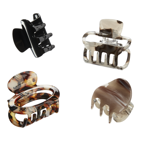 Scünci PRIMP Mix Acrylic Claw Clips - Tort #3