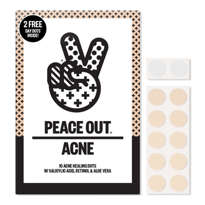 Peace Out Travel Size Salicylic Acid Acne Healing Dots