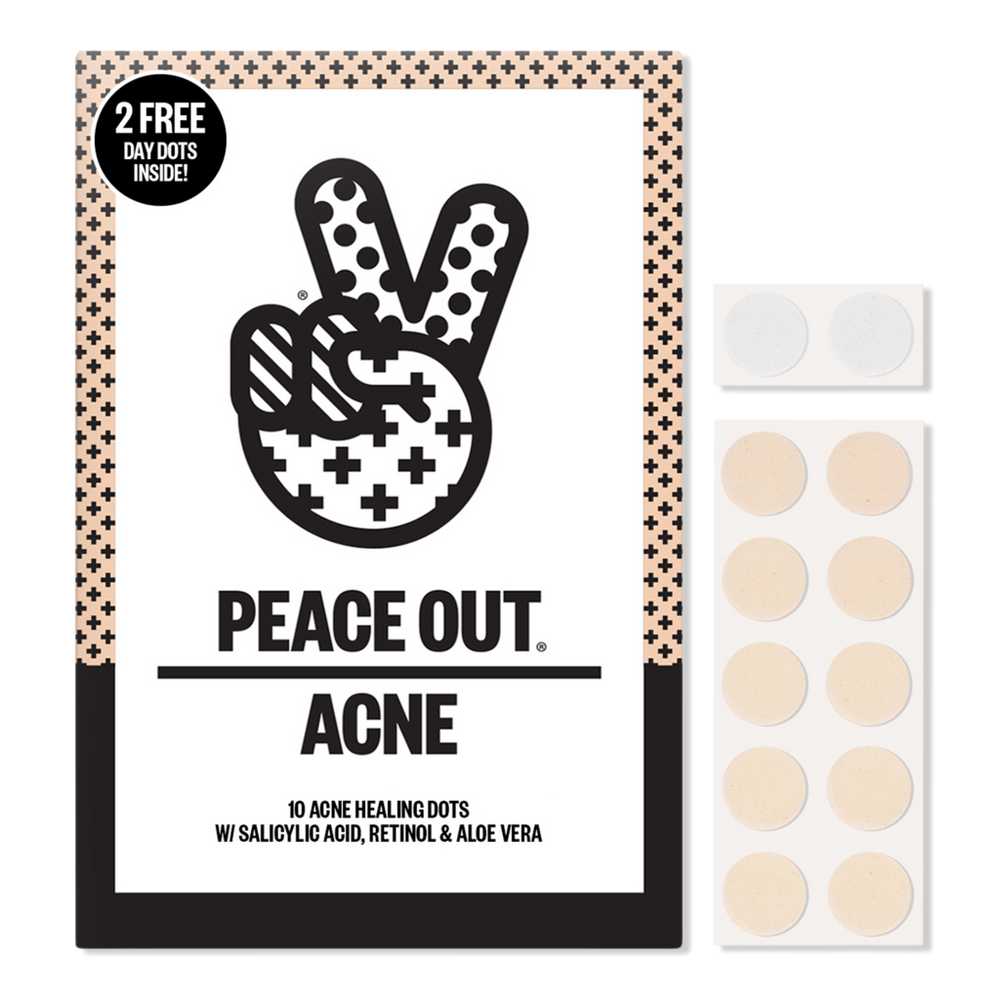 Peace Out Travel Size Salicylic Acid Acne Healing Dots