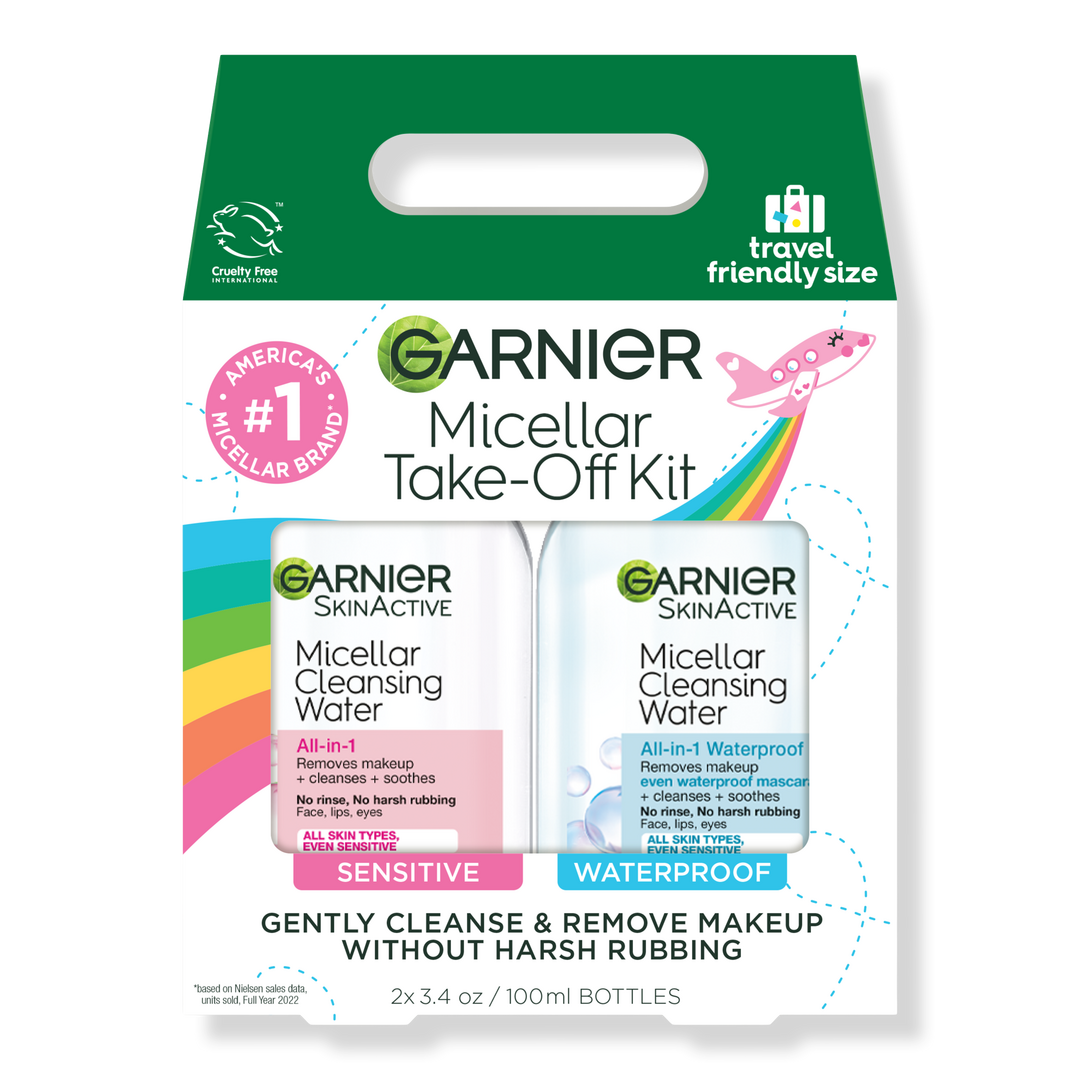 Garnier SkinActive Micellar Cleansing Water Travel Take-Off Kit #1