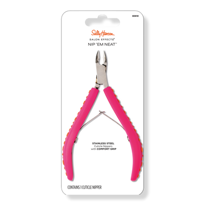 Sally Hansen Salon Effects Nip 'em Neat Cuticle Nippers with Comfort Grip