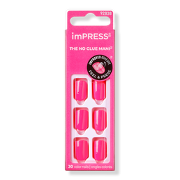Kiss imPRESS Color Short Press-On Manicure Nails - New Me