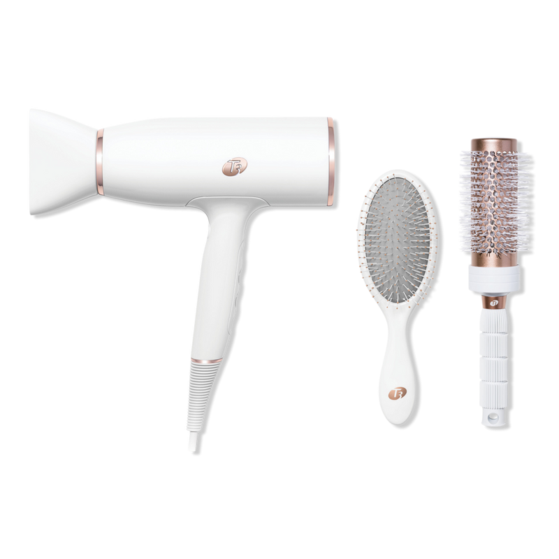 T3 Aireluxe ヘアドライヤー ホワイト アメリカ 海外対応 新品未使用 T3 - AireLuxe Professional Hair Dryer and Brush Set | Ulta Beauty