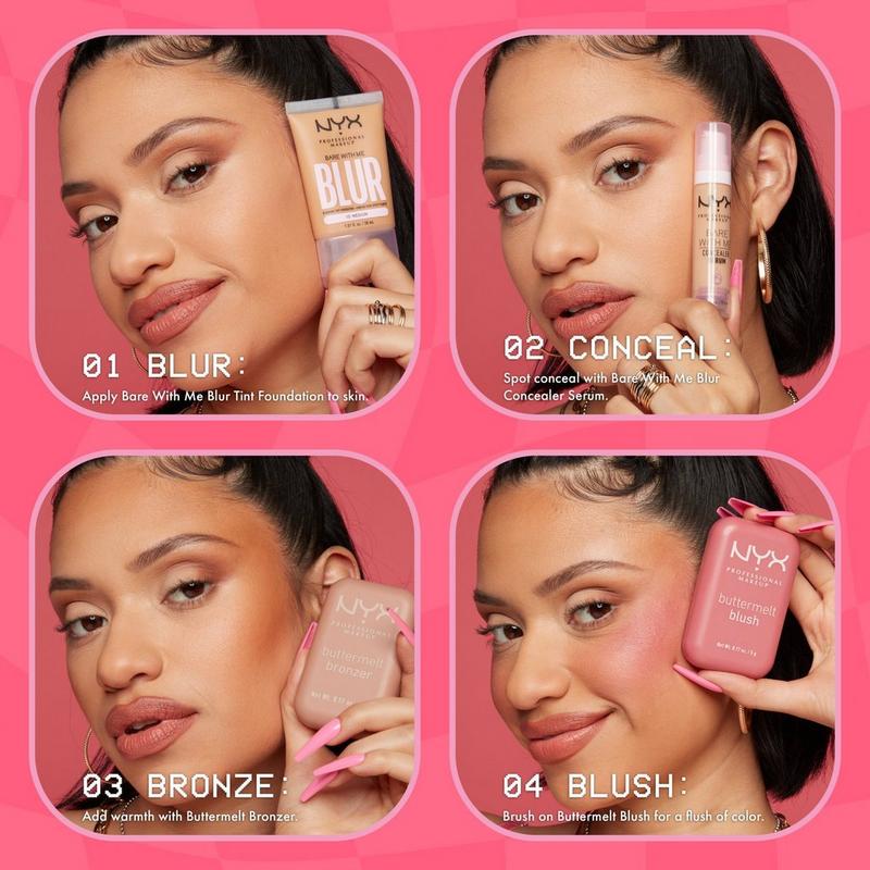 NYX Professional Makeup Buttermelt Pressed Powder Blush #8
