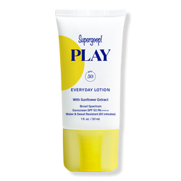 Supergoop! PLAY Everyday Lotion SPF 50 Sunscreen with Sunflower Extract - 1.0 oz - 1.0 oz
