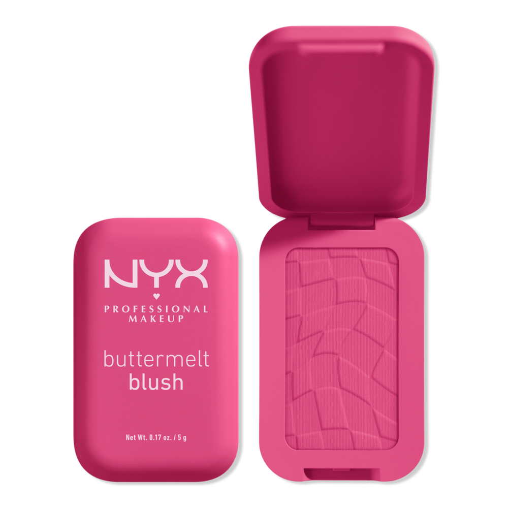 Nyx Professional Makeup Buttermelt Pressed Powder Blush - Butta With Time
