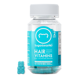 Sugarbear Hair Vitamin Vegan Gummy Multivitamin + Extra Strength Biotin 4 Week Supply