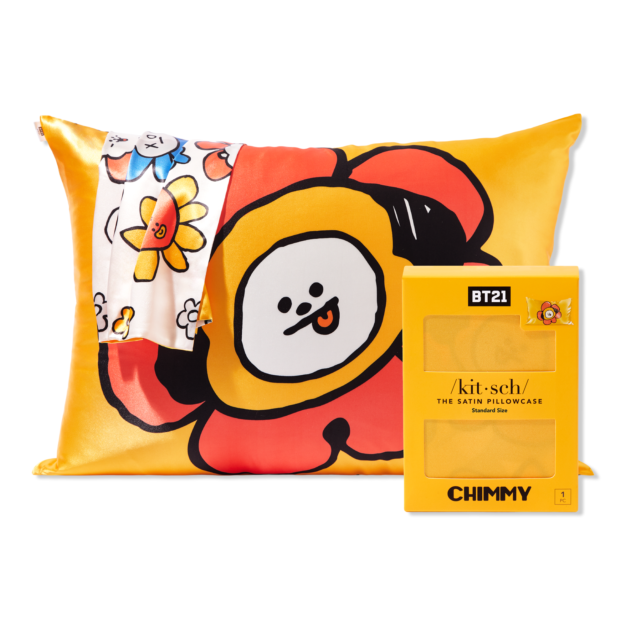 Kitsch BT21 x Kitsch Satin Pillowcase Standard #1