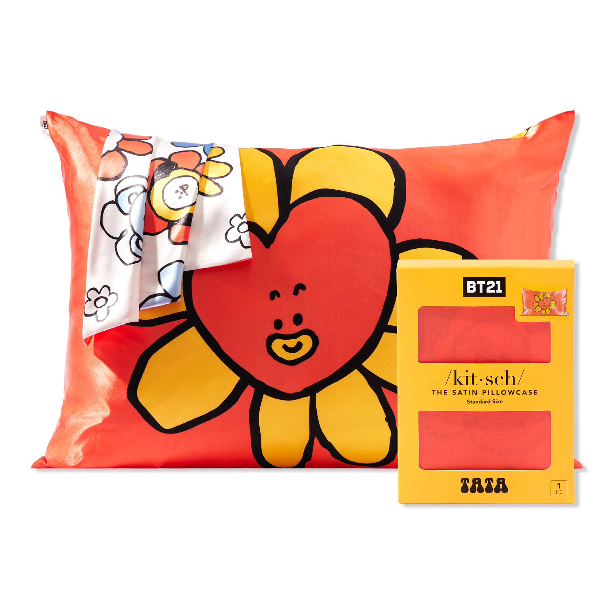 Kitsch BT21 x Kitsch Satin Pillowcase Standard #1