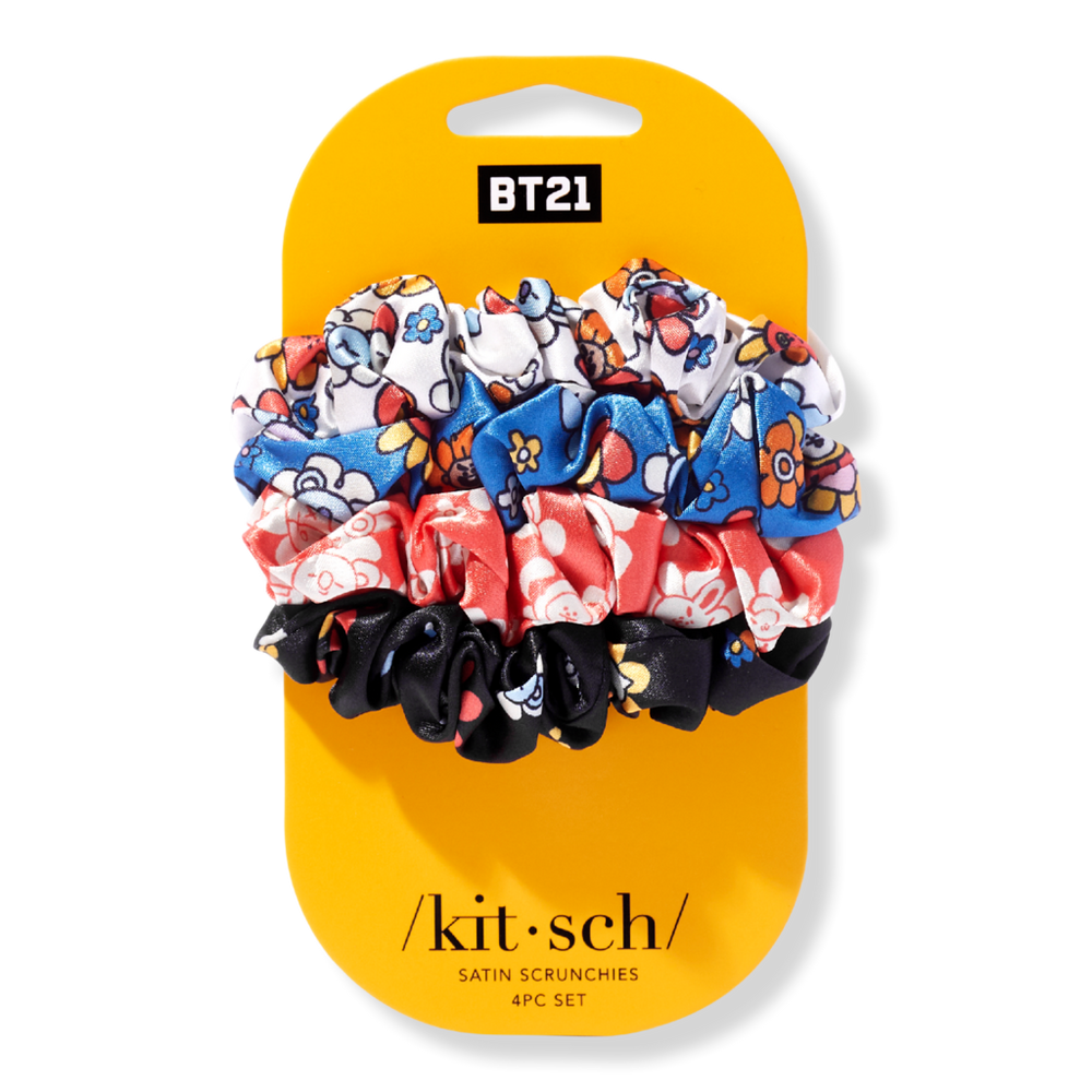 Kitsch Bt21 X  Satin Sleep Scrunchies
