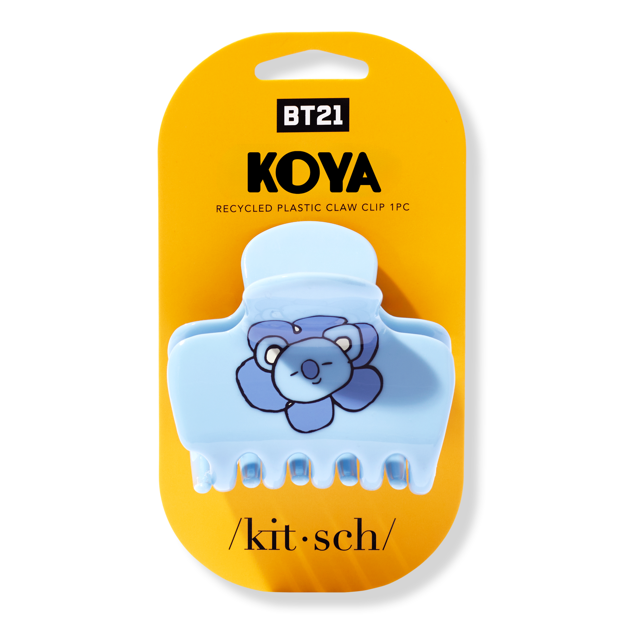 Kitsch BT21 x Kitsch Recycled Plastic Puffy Claw Clip #1