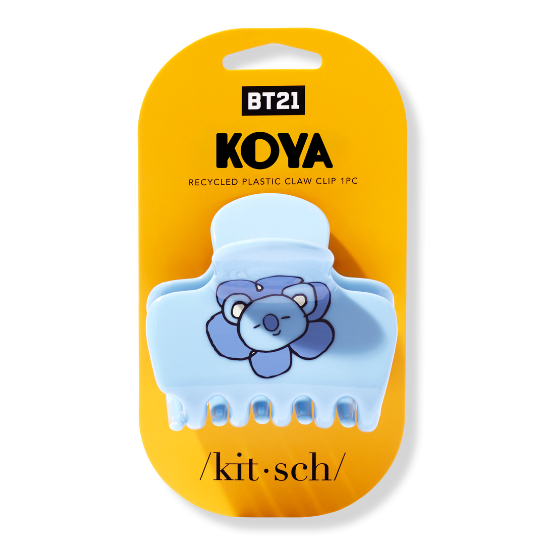 Kitsch BT21 x Kitsch Recycled Plastic Puffy Claw Clip - Koya #1