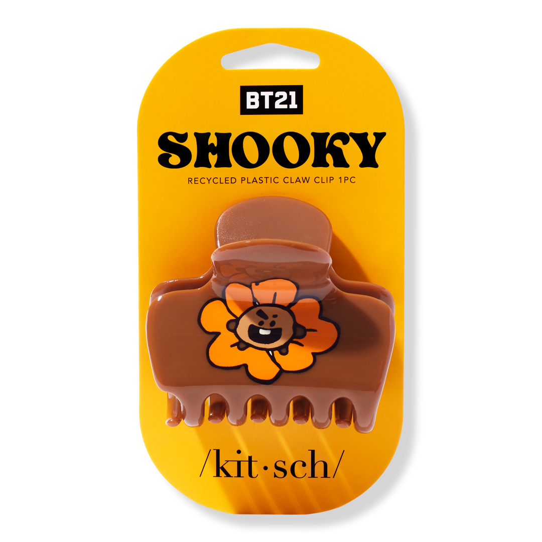 Kitsch BT21 x Kitsch Recycled Plastic Puffy Claw Clip - Shooky #1