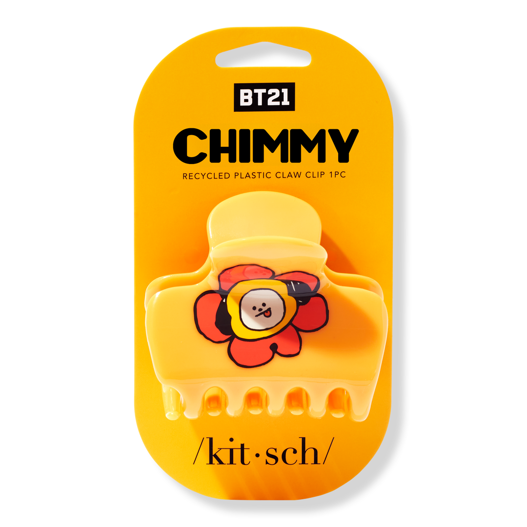Kitsch BT21 x Kitsch Recycled Plastic Puffy Claw Clip - Chimmy #1