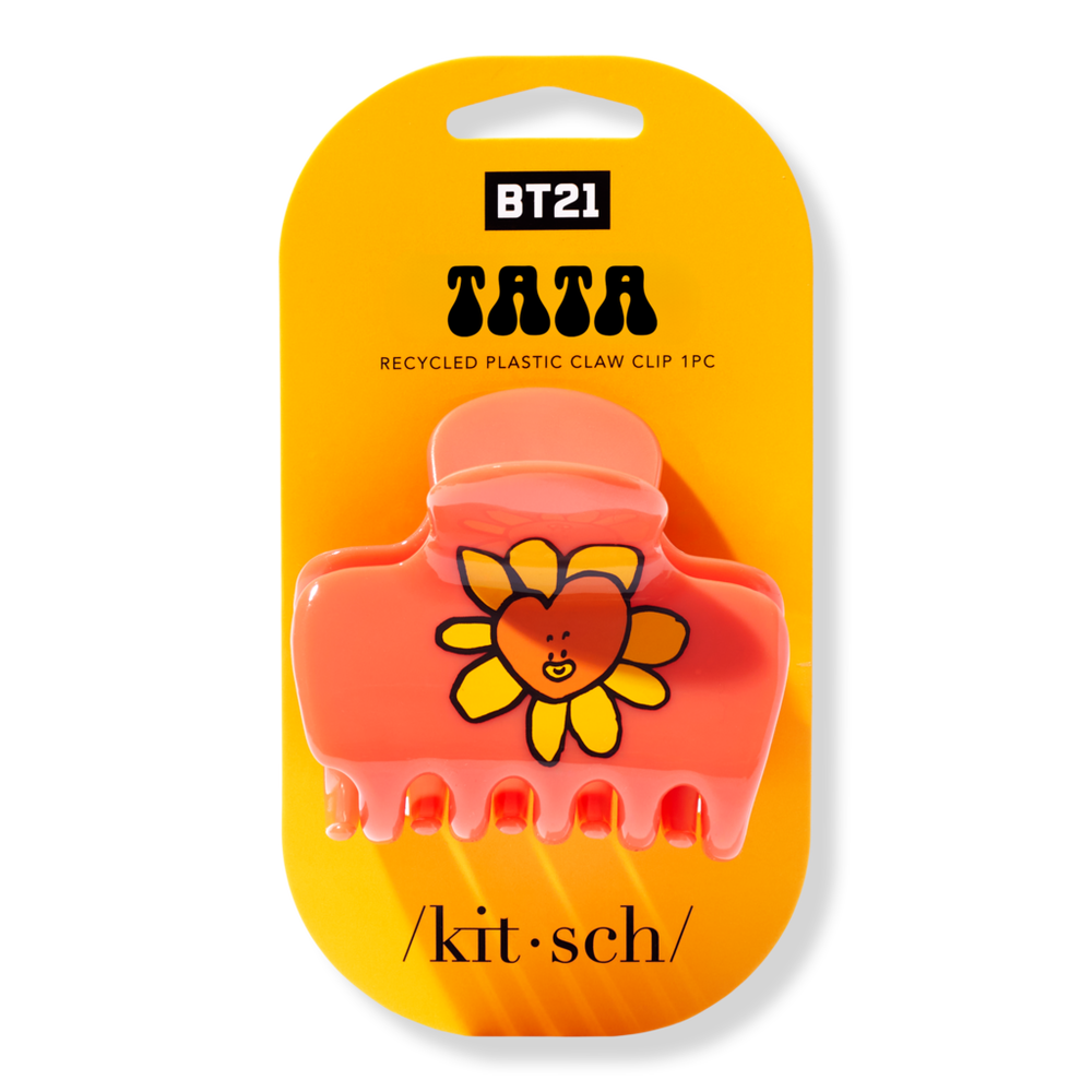 Kitsch Bt21 X  Recycled Plastic Puffy Claw Clip - Tata