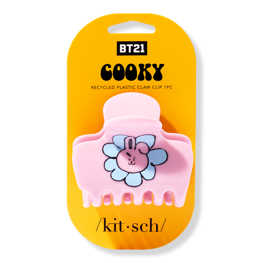 Kitsch BT21 x Kitsch Recycled Plastic Puffy Claw Clip - Cooky #1