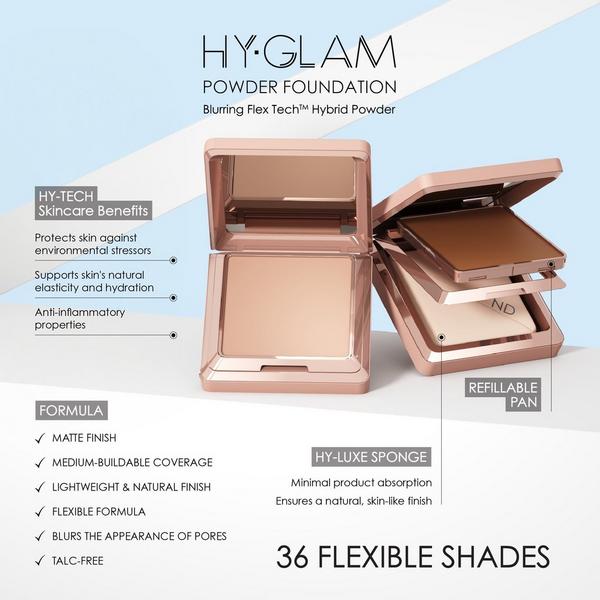 NATASHA DENONA HY-GLAM Powder Foundation #6